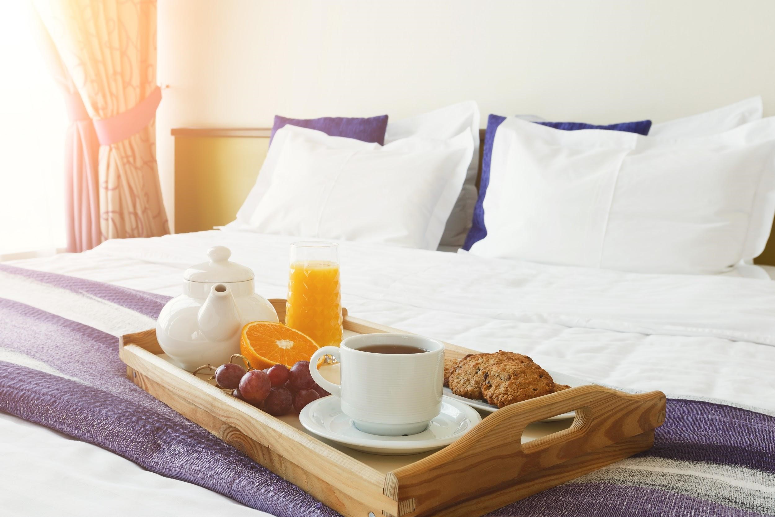 Breakfast in bed